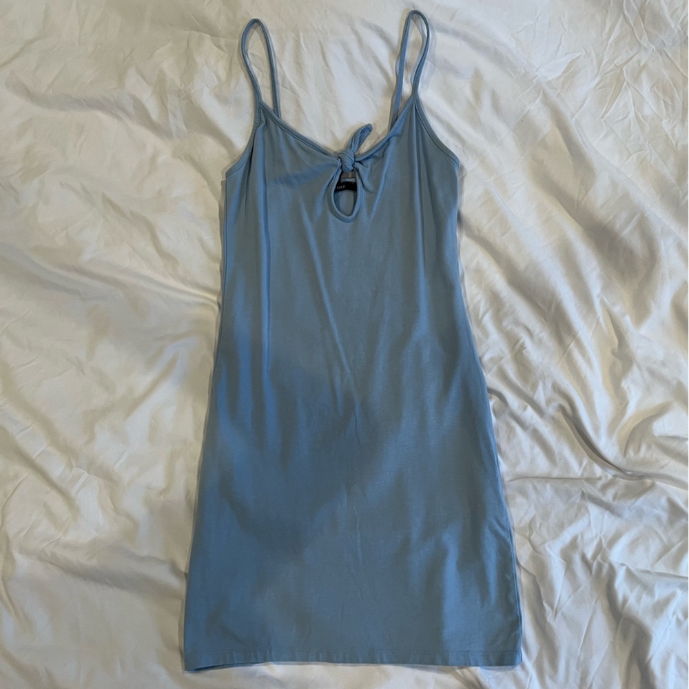 Baby blue forever 21 mini dress (s)